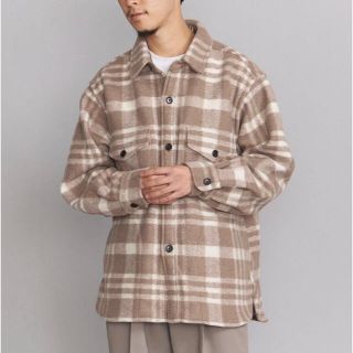 ビューティアンドユースユナイテッドアローズ カバーオール(メンズ)の 新宿 カバーオール オレンジ Lサイズ beauty&youth H カバーオール