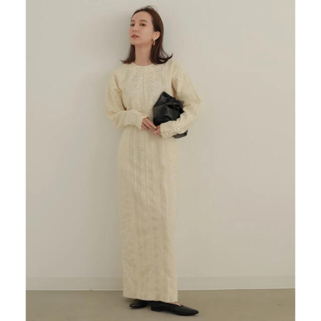 louren lace cocoon dressの通販 by mimimu's shop|ラクマ
