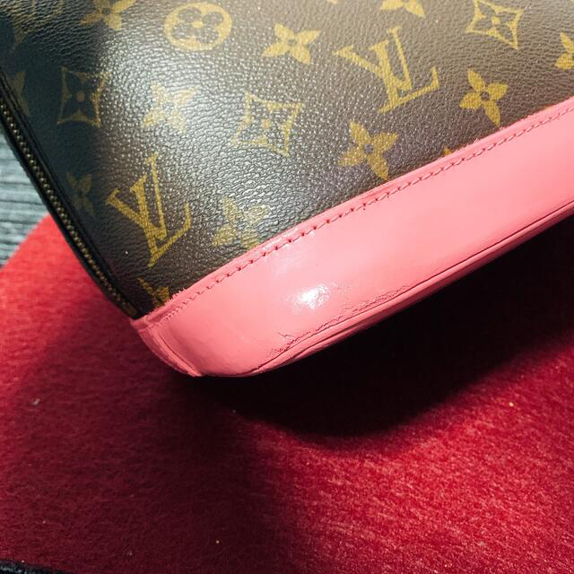 LOUIS VUITTON(ルイヴィトン)のルイヴィトン　アルマ　M51130 モノグラム　バッグ　ピンク　レディース　美品 レディースのバッグ(ハンドバッグ)の商品写真