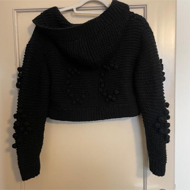 EDIT.FOR LULU(エディットフォールル)のCharles Chaton ponpon Hoodie knit  レディースのトップス(ニット/セーター)の商品写真