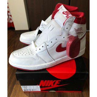 ナイキ(NIKE)のnike air jordan 1  メタリックレッド ジョーダン ナイキ(スニーカー)