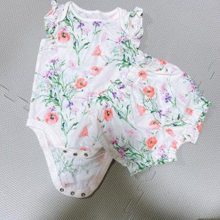 ギャップキッズ(GAP Kids)のgapbaby ロンパース パンツセット 6-12M(ロンパース)