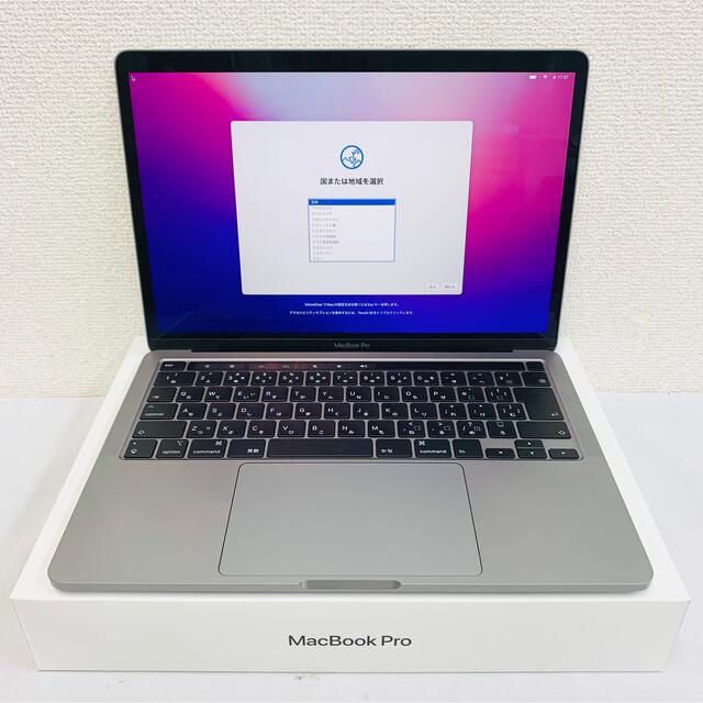 Mac (Apple)(マック)の【美品】MacBook Pro 2020 13インチ i5 16GB 512GB スマホ/家電/カメラのPC/タブレット(ノートPC)の商品写真