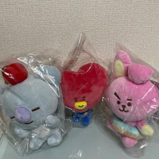 ビーティーイシビル(BT21)の【値下げ】BT21  bt21 BTS 1番くじ　ぬいぐるみ　セット(キャラクターグッズ)