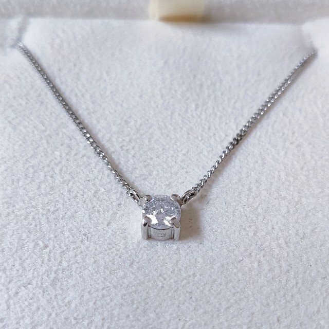 ダイヤモンド ネックレス Pt850 0.27ct 2.7g