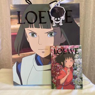 ロエベ(LOEWE)の新品未使用★LOEWE×千と千尋コラボ　ハク/ショッパー　千尋/ノート(ノート/メモ帳/ふせん)