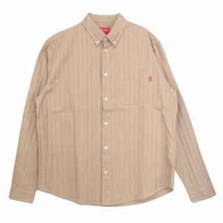 シュプリーム(Supreme)のシュプリーム 長袖 ジャガード ストライプ シャツ【極上美品】【中古】(シャツ)