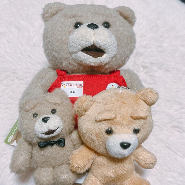 ted ぬいぐるみ３体セットの通販 by skurum'shop｜ラクマ