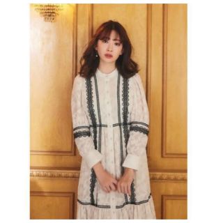 ハーリップトゥ(Her lip to)のHerlipto  Jacquard Lace Belt Long Dress(ロングワンピース/マキシワンピース)