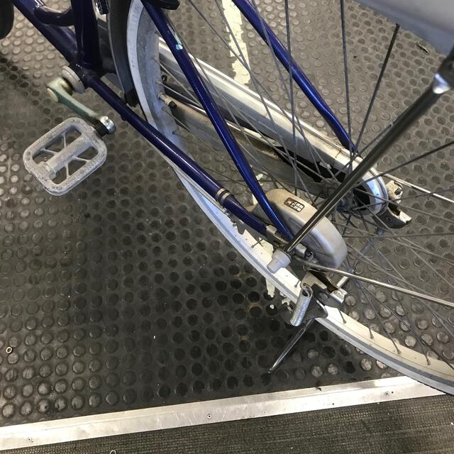 26インチ 自転車 ブルー ギア無し おまけ付き
