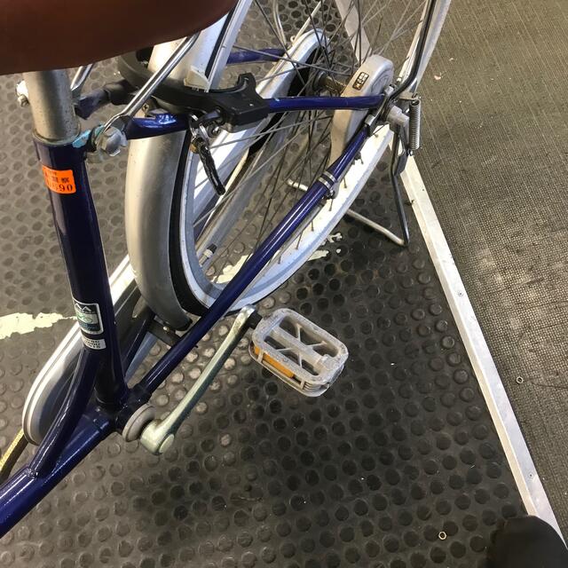 26インチ 自転車 ブルー ギア無し おまけ付き