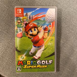 ニンテンドースイッチ(Nintendo Switch)のマリオゴルフ スーパーラッシュ Switch(家庭用ゲームソフト)