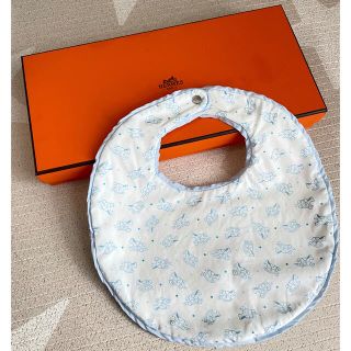 エルメス(Hermes)の早い者勝ち、値下げ!!!  HERMES エルメス　ベビー　スタイ　美品(ベビースタイ/よだれかけ)