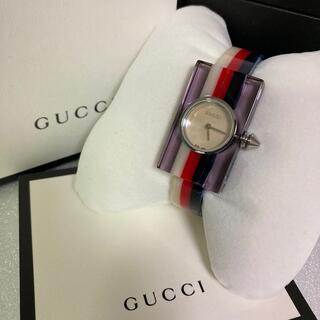 Gucci - 新品 GUCCI グッチ 腕時計 ヴィンテージウェブ バングル