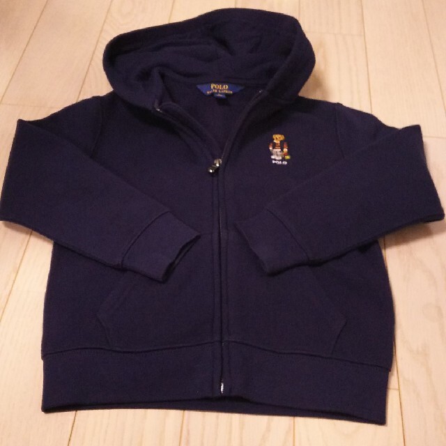 POLO RALPH LAUREN(ポロラルフローレン)のラルフローレン パーカー ネイビー 120 キッズ/ベビー/マタニティのキッズ服男の子用(90cm~)(ジャケット/上着)の商品写真