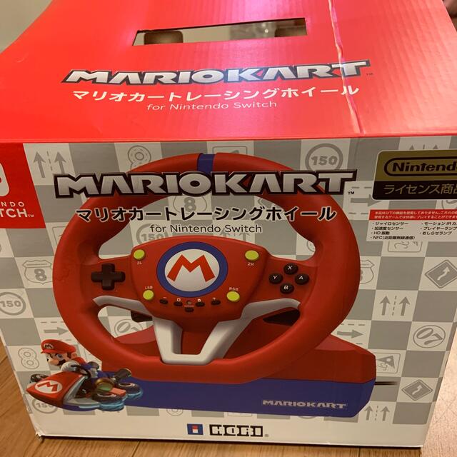 箱傷んでるので箱なしです。マリオカートレーシングホイール　品 4