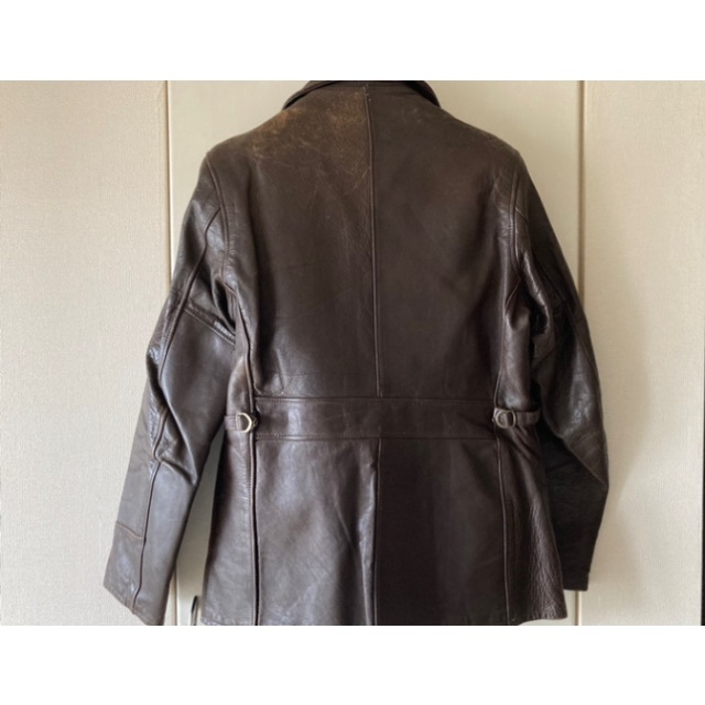 1940年代 ビンテージ USA 馬革 ホースハイド カーコート FAKEαの 1940年代 ビンテージ USA 馬革 ホースハイド カーコート FAKEαの