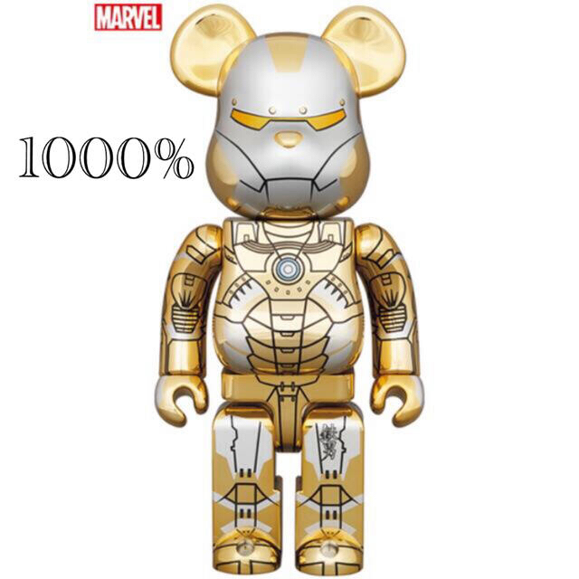 BE@RBRICK(ベアブリック)のBE@RBRICK SORAYAMA IRONMAN REVERSE 1000% エンタメ/ホビーのフィギュア(その他)の商品写真