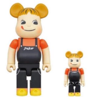 メディコムトイ(MEDICOM TOY)のBE@RBRICK ペコちゃん　コーヒーミルキー 100％&400%(その他)