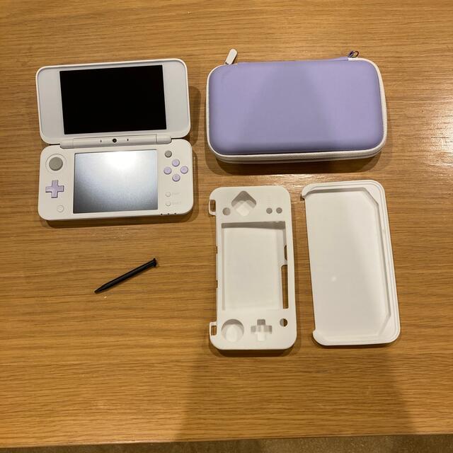 ニンテンドー new 2ds LL ホワイト/ラベンダー 美品 ソフト付 激安通販