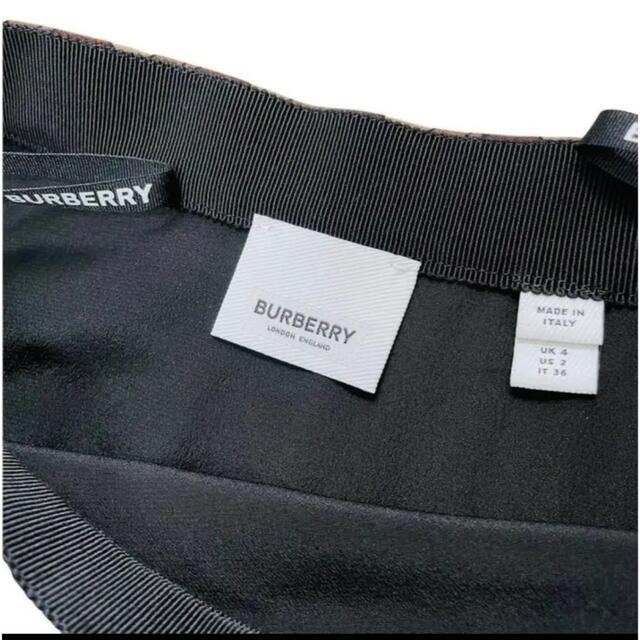 BURBERRY(バーバリー)の未使用品　20ss バーバリー　ロンドン　イングランド　スカート　プリーツ レディースのスカート(ひざ丈スカート)の商品写真