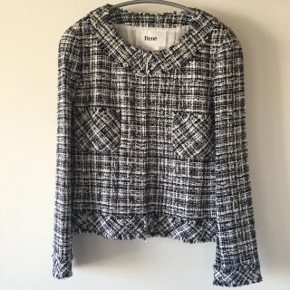 Rene(René) ツイードジャケットの通販 200点以上 | ルネを買うならラクマ