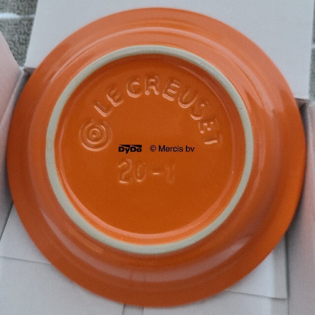 スタルの▱ LE CREUSET - 新品ル・クルーゼミッフィーオレンジラウンド