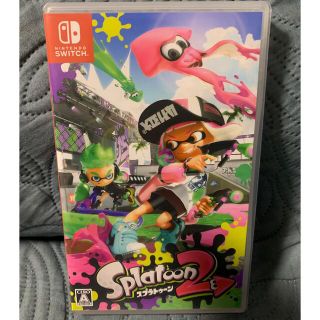 ニンテンドースイッチ(Nintendo Switch)のスプラトゥーン2  美品 任天堂Switch(携帯用ゲームソフト)