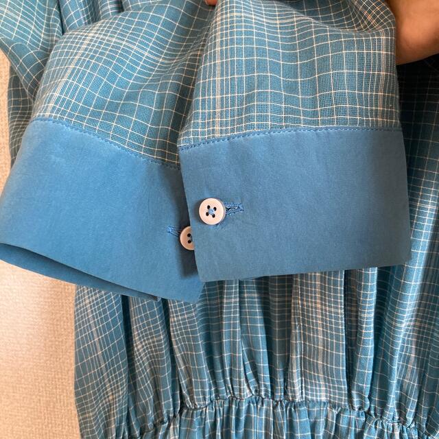 定価5.3万 akane utsunomiya ブロックチェックドレス toga