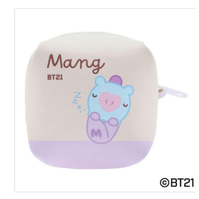 BT21 ポーチコレクション MANG ガチャ エンタメ/ホビーのおもちゃ/ぬいぐるみ(キャラクターグッズ)の商品写真