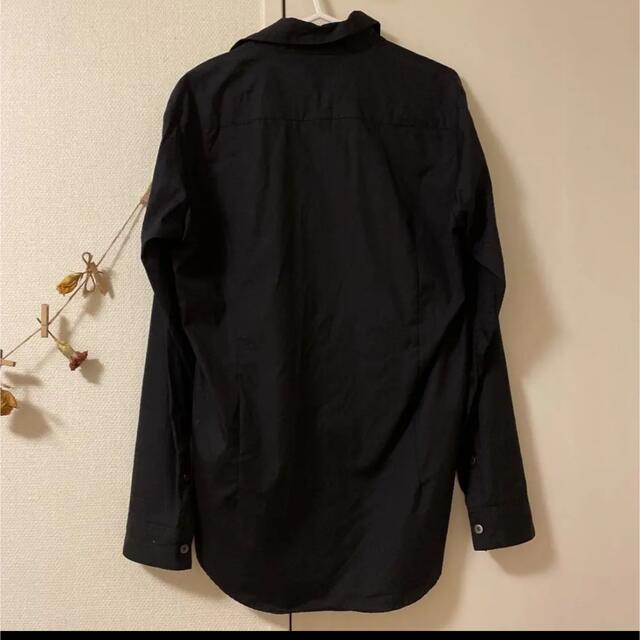 CHRISTIAN DADA(クリスチャンダダ)のブラックシャツ　クリスチャンダダ　美品 メンズのトップス(シャツ)の商品写真