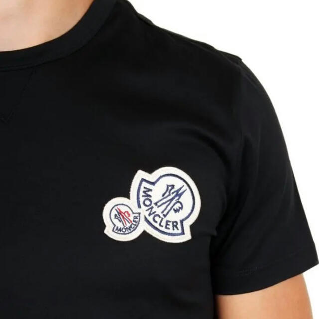 XL MONCLER FRAGMENT ワッペン ロゴ Tシャツ モンクレール-