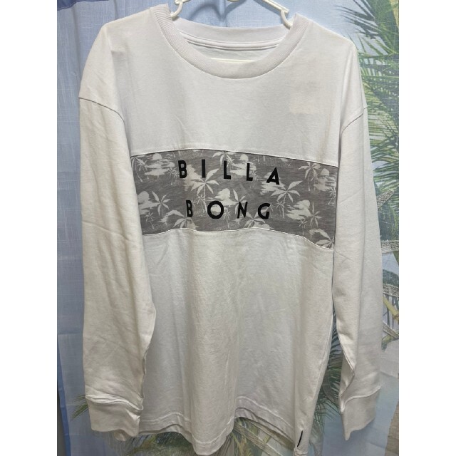 billabong(ビラボン)の【値下げ中】新品未使用✯BILLABONG　ロングTシャツL メンズのトップス(Tシャツ/カットソー(七分/長袖))の商品写真