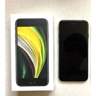 アイフォーン(iPhone)のiPhone SE 第2世代 (SE2) ブラック 128 GB docomo(スマートフォン本体)