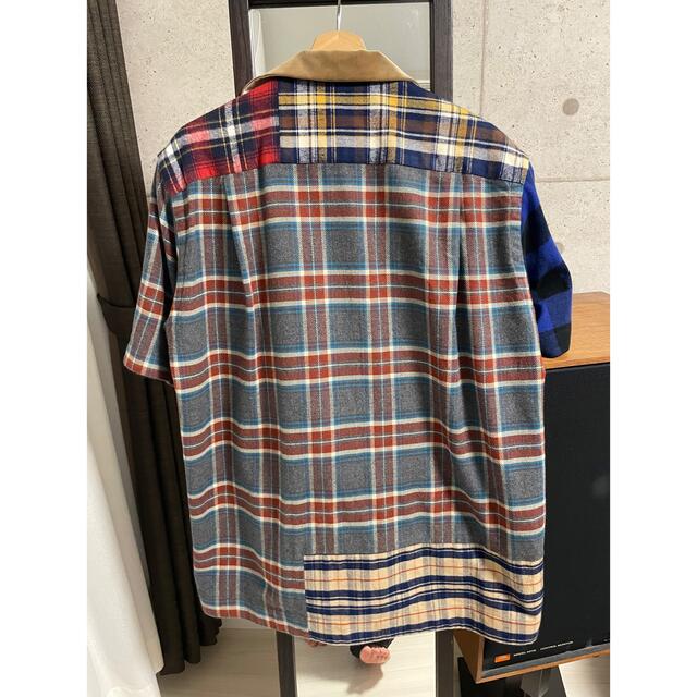 sacai(サカイ)のサカイの2021SS「Flannel Plaid Mix Shirt」sacai メンズのトップス(シャツ)の商品写真