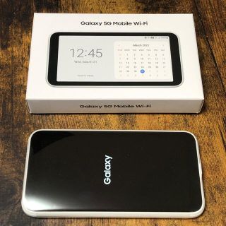 ギャラクシー(Galaxy)の【美品2週間のみ使用】Galaxy 5G Mobile Wi-Fi(PC周辺機器)