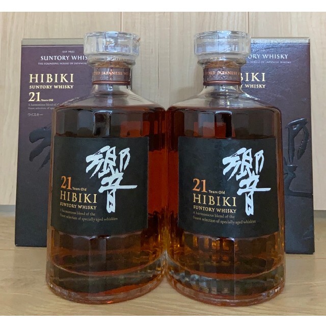 サントリー 響21年 2本セット 2022年購入品 SUNTORY 箱付き