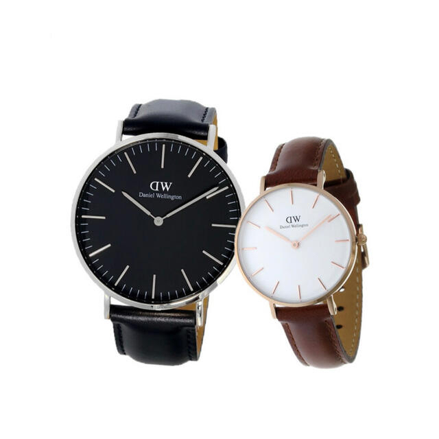 Daniel Wellington(ダニエルウェリントン)の【新品・未使用】ダニエルウェリントン　ペアウォッチ メンズの時計(腕時計(アナログ))の商品写真