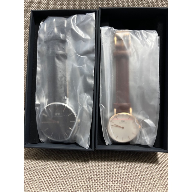 新品・未使用】ダニエルウェリントン ペアウォッチ 新品・未使用】ダニエルウェリントン ペアウォッチ