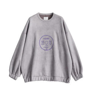 Shareef "BARCODE" MICRO SUEDE SWEAT サイズ1