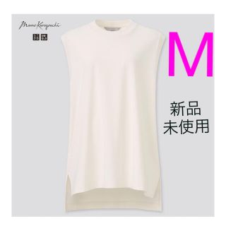 ユニクロ(UNIQLO)のユニクロ　エアリズムコットンオーバーサイズT （ノースリーブ）(Tシャツ(半袖/袖なし))