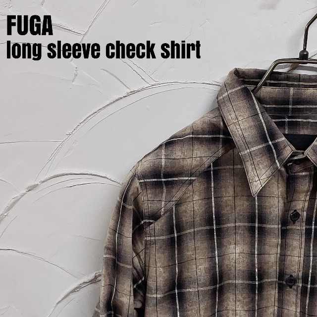 FUGA(フーガ)のFUGA/フーガ 長袖 チェック シャツ メンズのトップス(シャツ)の商品写真