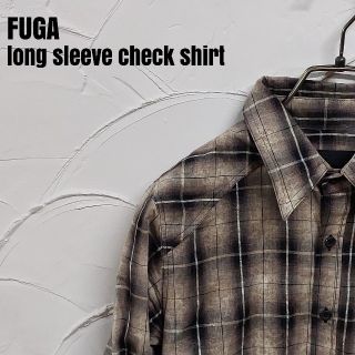 フーガ(FUGA)のFUGA/フーガ 長袖 チェック シャツ(シャツ)