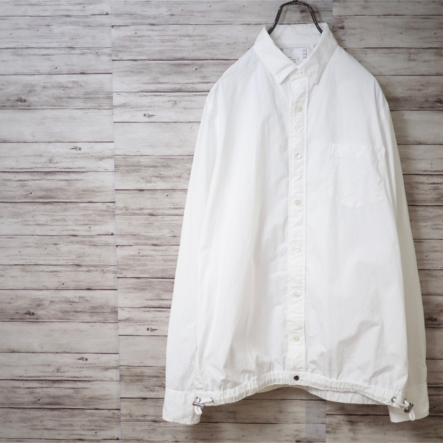 sacai - sacai man 17SS ドローコードシャツの通販 by 2casa0911's