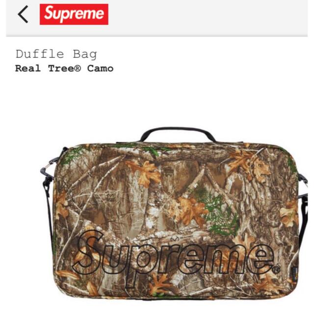 Supreme® 19AW/Duffle Bag real tree camo bckediri.beacukai.go.id