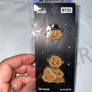 ビーティーイシビル(BT21)のBT21 ピンバッジ　shooky(バッジ/ピンバッジ)