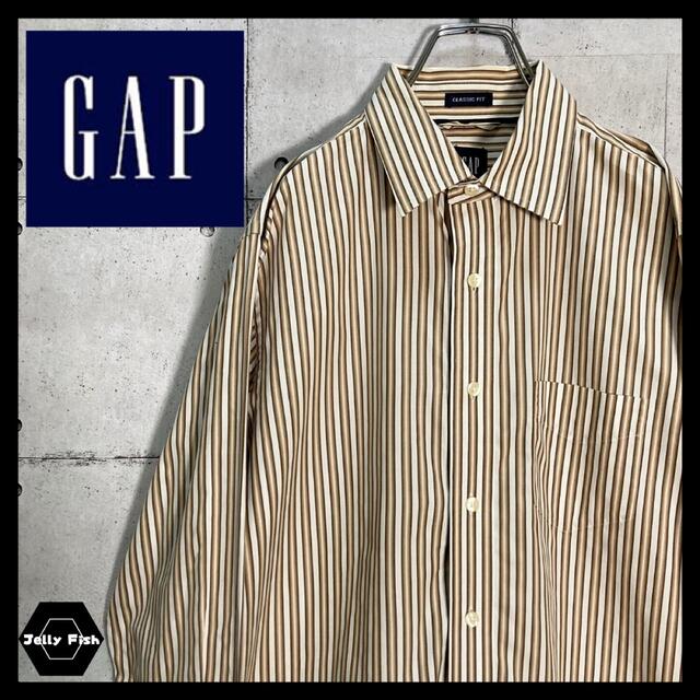 GAP - 【希少】OLD GAP/オールドギャップ 長袖 ストライプ シャツ レア ...