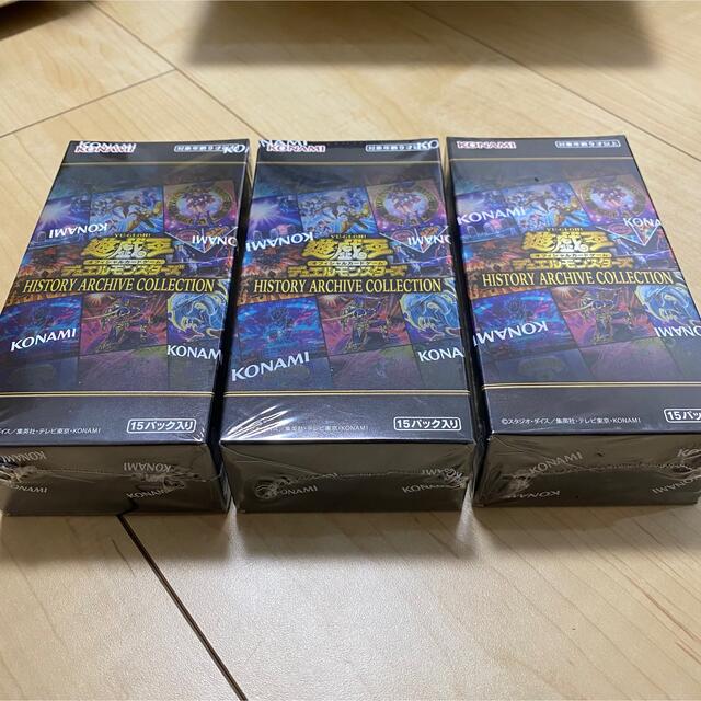 遊戯王 ヒストリーアーカイブコレクション シュリンク付 3BOX-
