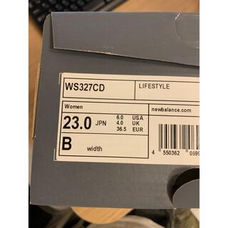New Balance - 23cm ニューバランス ウィメンズ WS327CD ライトグレー
