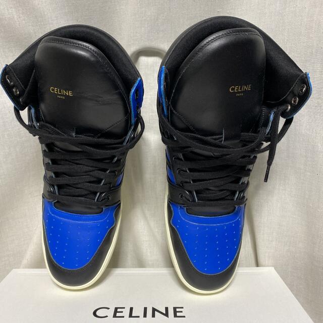 celine(セリーヌ)のCELINE BREAKE HI TOP SNEAKER 44 メンズの靴/シューズ(スニーカー)の商品写真